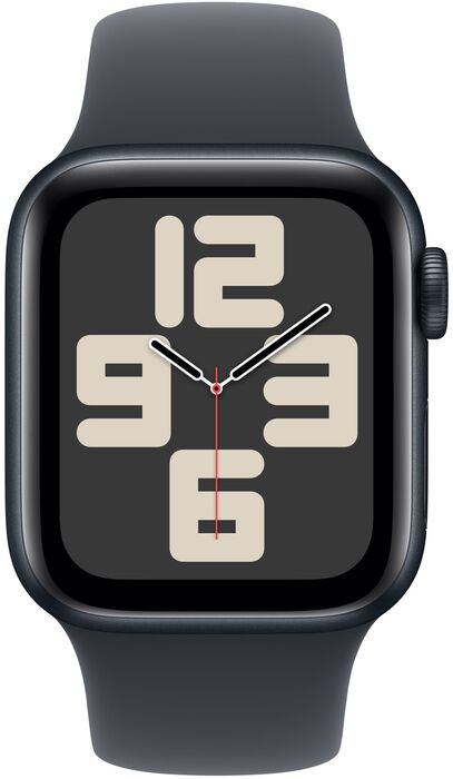 Apple Watch SE 2nd Gen GPS/4G 40 mm - Svart Sport ól