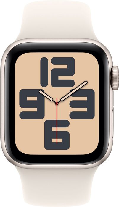Apple Watch SE 2nd Gen GPS/4G 40 mm - Hvítt Sport ól