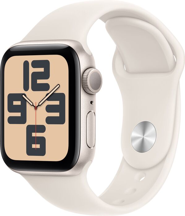 Apple Watch SE 2nd Gen GPS/4G 40 mm - Hvítt Sport ól