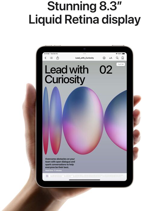 Product image not available for Apple iPad Mini (2024) 128 GB Wi-Fi - Hvítur