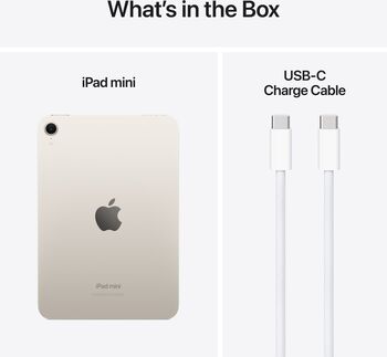 Product image not available for Apple iPad Mini (2024) 128 GB Wi-Fi - Hvítur