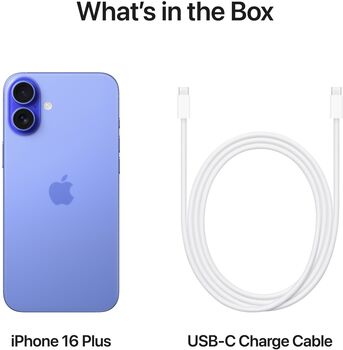 Apple iPhone 16 Plus snjallsími 128 GB - Blár