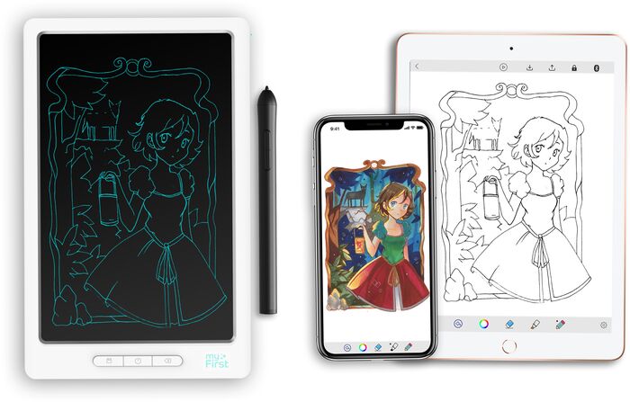 myFirst Sketch Book teiknibretti - Hvítt