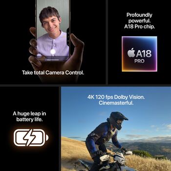 Apple iPhone 16 Pro snjallsími 256 GB - Hvítur