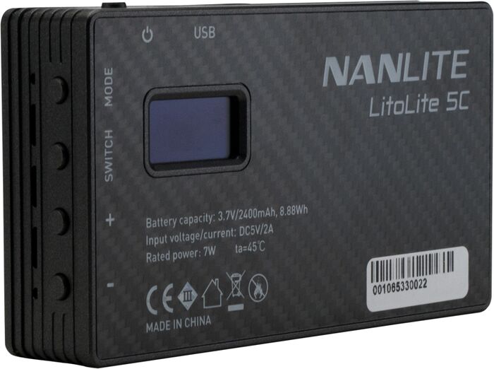 Nanolite LitoLite 5C RGB LED ljós