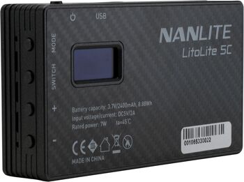 Nanolite LitoLite 5C RGB LED ljós