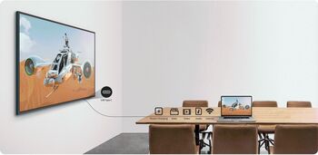 Maxhub 55" UHD upplýsingaskjár 24/7