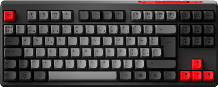 Next MX6 TKL leikjalyklaborð - Svart