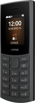 Nokia 105 4G (2023) takkasími - Grár 