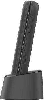 Nokia 2660 4G samlokusími með hleðslustöð - Svartur 