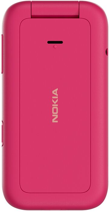 Nokia 2660 4G samlokusími með hleðslustöð - Bleikur 