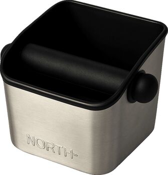 North Knock Box fyrir kaffikorg - Stál