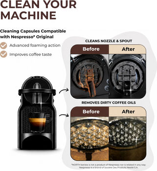 North hreinsihylki fyrir Nespresso Original - 10 stk