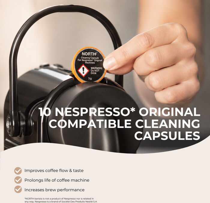North hreinsihylki fyrir Nespresso Original - 10 stk