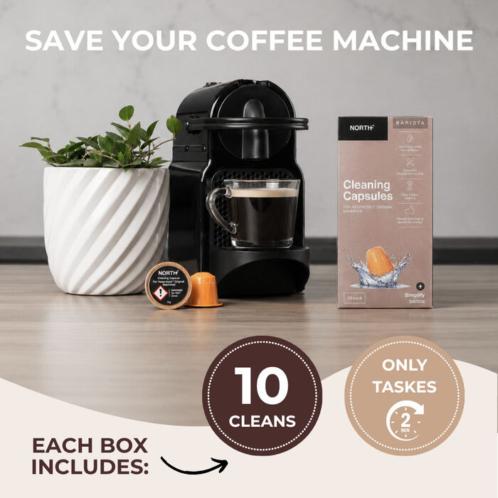 North hreinsihylki fyrir Nespresso Original - 10 stk
