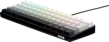NOS C-450 Mini PRO RGB leikjalyklaborðið - Svarthvítt