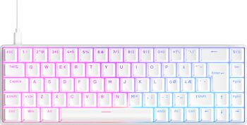 NOS C800 leikjalyklaborð - Hvítt