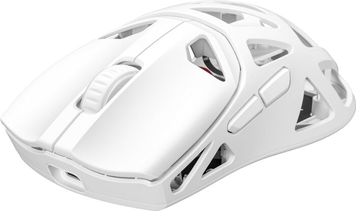 NOS M700 Ultralight Spider leikjamús - Hvít