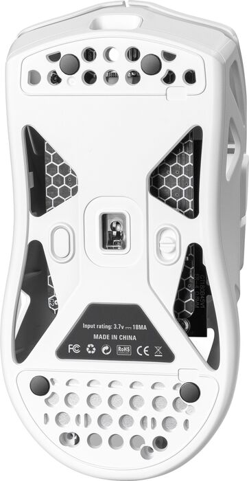 NOS M700 Ultralight Spider leikjamús - Hvít