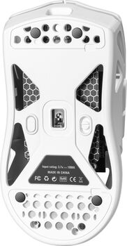 NOS M700 Ultralight Spider leikjamús - Hvít