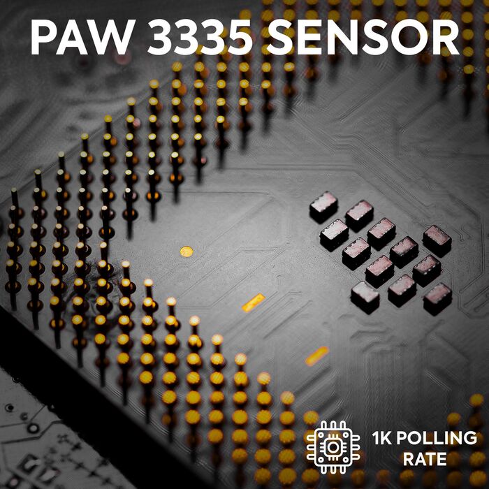 NOS M800 Ultralight X-Pro leikjamús - Svört