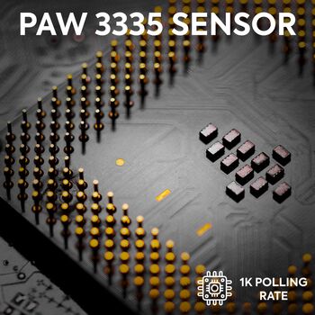 NOS M800 Ultralight X-Pro leikjamús - Svört