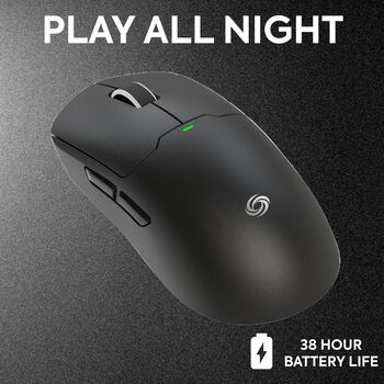 NOS M800 Ultralight X-Pro leikjamús - Svört