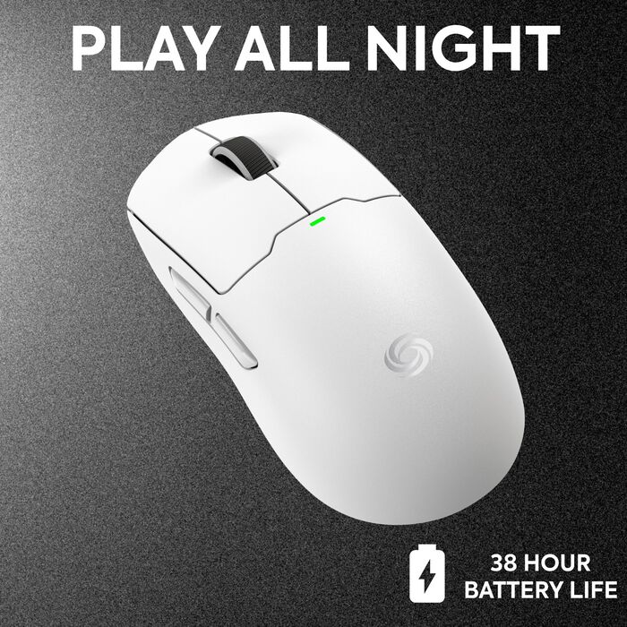 NOS M800 Ultralight X-Pro leikjamús - Hvít