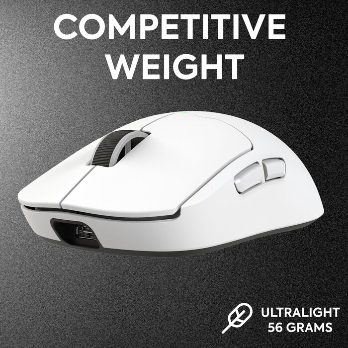 NOS M800 Ultralight X-Pro leikjamús - Hvít