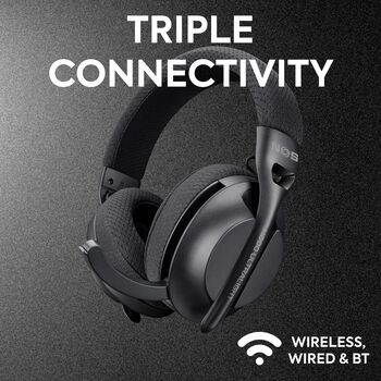 NOS H-800 þráðlaus leikjaheyrnartól - Svört