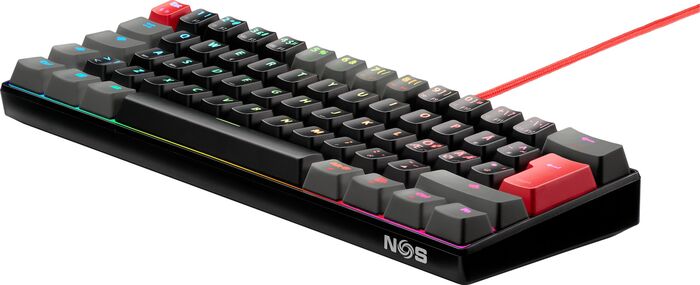 NOS C-450 Mini Pro RGB leikjalyklaborð - Late Night