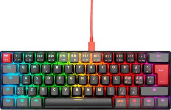 NOS C-450 Mini Pro RGB leikjalyklaborð - Late Night