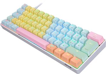 NOS C-450 Mini PRO RGB leikjalyklaborðið - Tutti Frutti