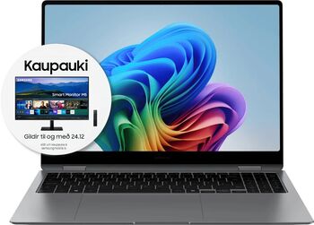 Samsung Galaxy Book5 Pro 360 U7/32/1TB 16" fartölva - Grá