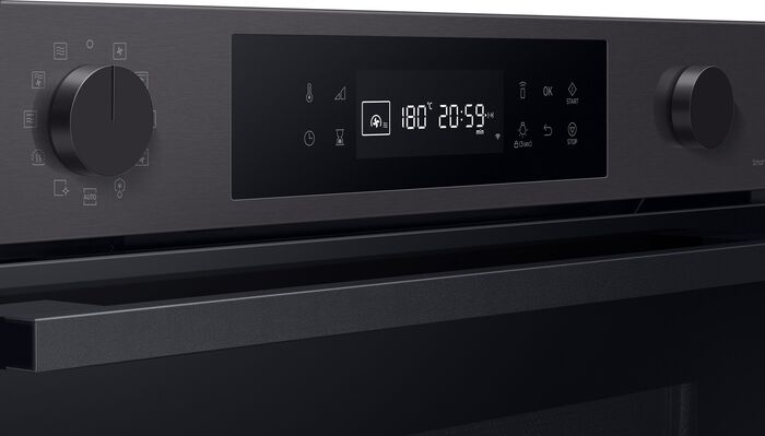 Samsung Series 4 NQ5B4553FBB vegg- og örbylgjuofn - Svartur