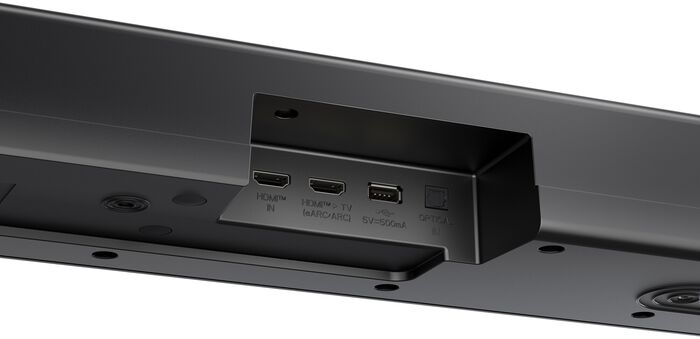 LG NS70T hljóðstöng með bassaboxi - Svört