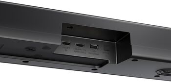 LG NS70T hljóðstöng með bassaboxi - Svört