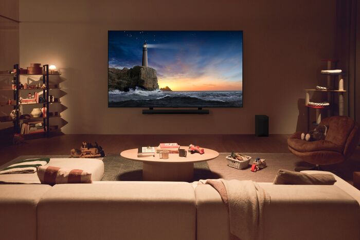 LG NS70T hljóðstöng með bassaboxi - Svört