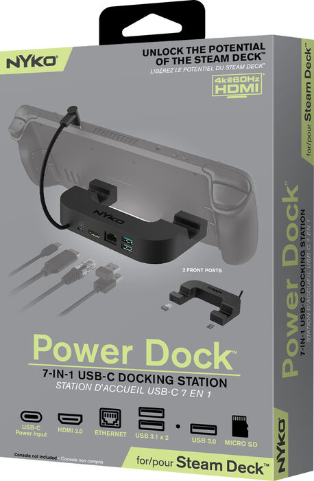 Nyko Steam Deck 7-í-1 tengikví