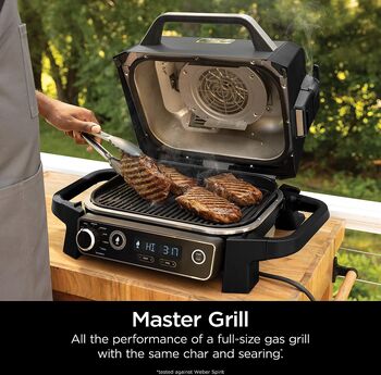 Ninja Woodfire rafmagnsgrill og reykofn 