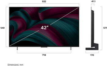 LG 42" C5 OLED sjónvarp (2025)