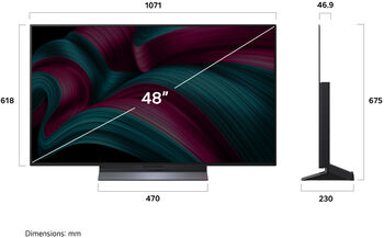 LG 48" C5 OLED sjónvarp (2025)