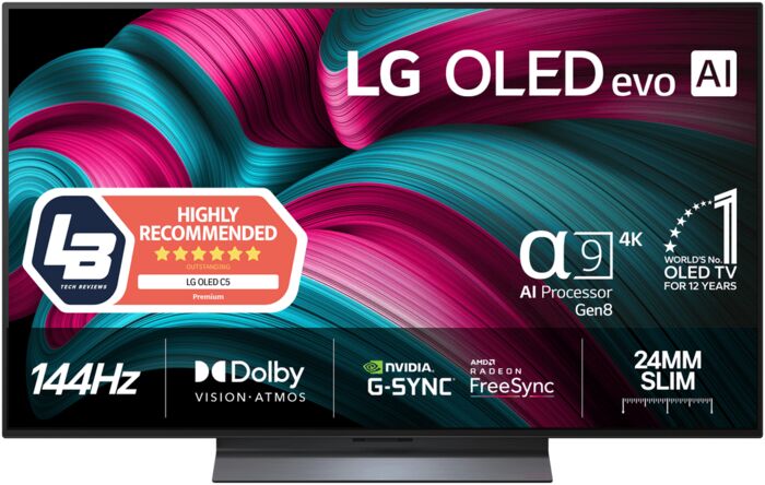 LG 48" C5 OLED sjónvarp (2025)