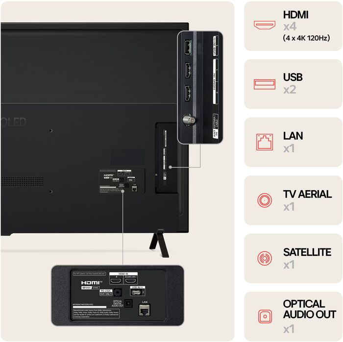 LG 55" B4 OLED sjónvarp (2024)