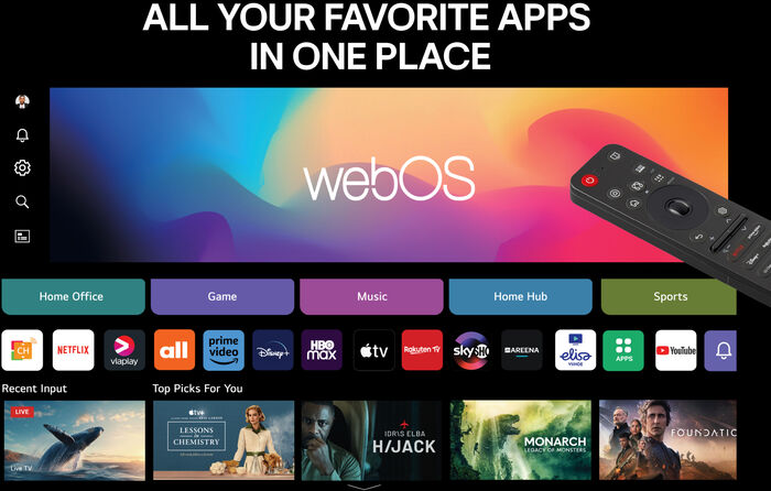 LG 55" B5 OLED sjónvarp (2025)