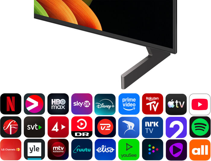 LG 65" B6E sjónvarp (2026)