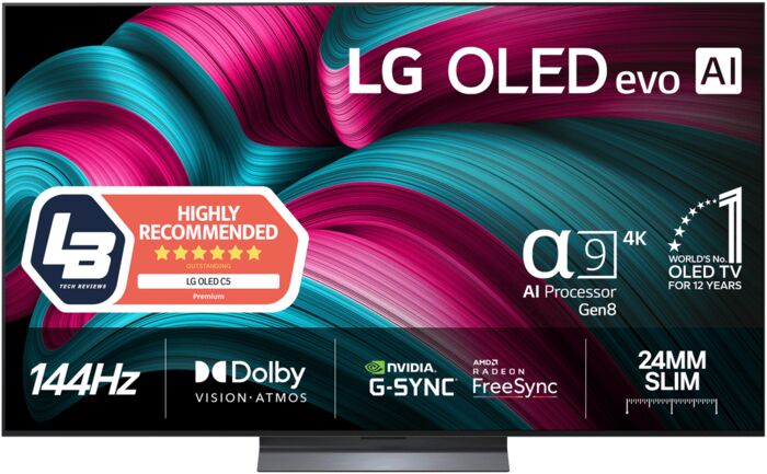 LG 65" C5 OLED sjónvarp (2025)
