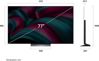 LG 77" C5 OLED sjónvarp (2025)