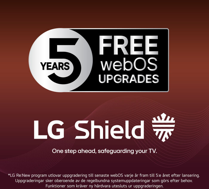 LG 77" G6 OLED evo snjallsjónvarp (2026)