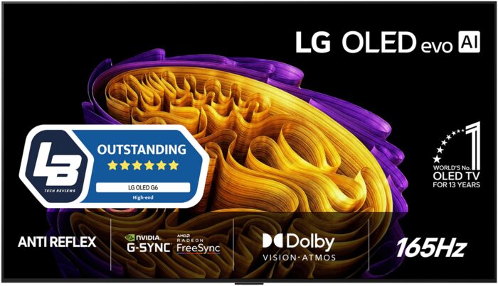 LG 77" G6 OLED evo snjallsjónvarp (2026)